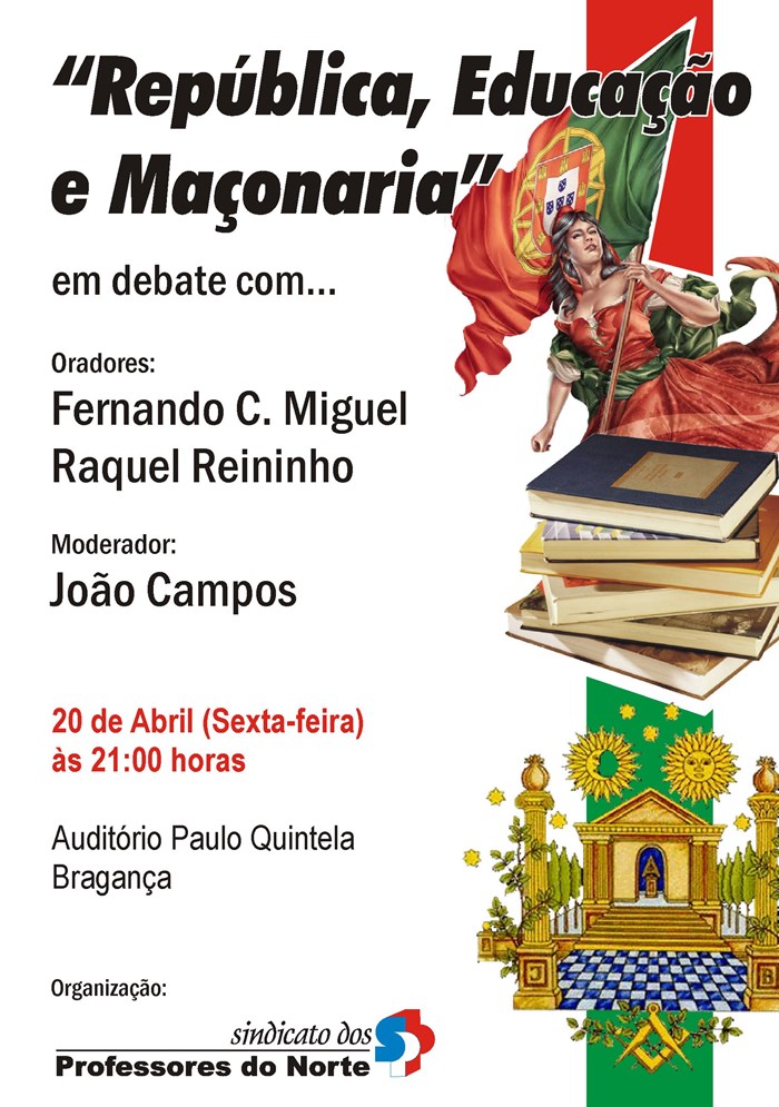 Debate em Bragança - República, Educação e Maçonaria