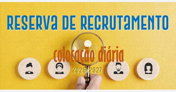 SPN - Reserva de Recrutamento 2026/2027